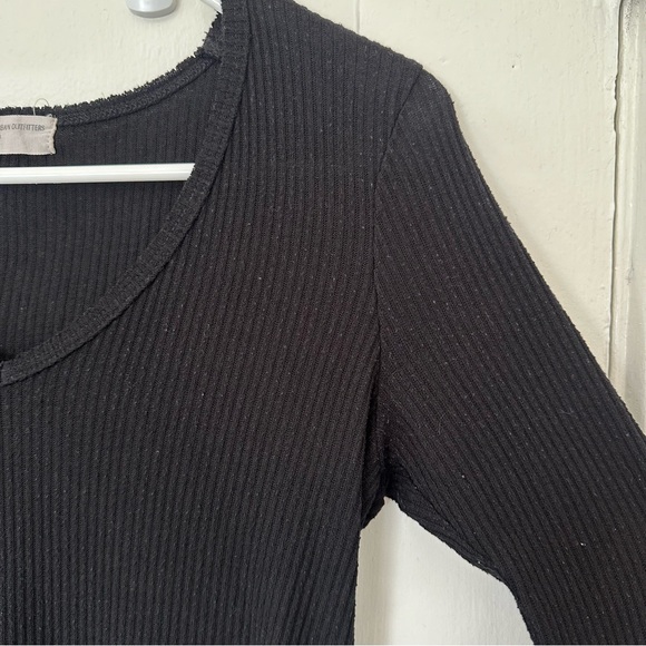 Urban Outfitters Black Ribbed Long Sleeve - Picture 6 of 10
